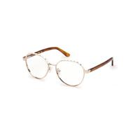 Guess Donna Guess GU50124 032 Montature da vista Metallo Oro Rotonda Normale