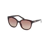 Guess GU7877 52H Polarized, Polarizzato, Avana, Plastic, Donne occhiali da sole 56