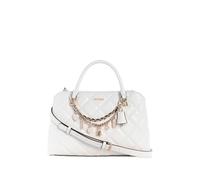 GUESS donna Libby 2 scomparti Satchel, bianco sporco, taglia unica