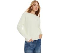 GUESS Donna Maglione A Girocollo W4BR08Z3HM1 Cotone Bianco M