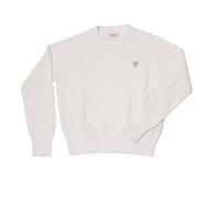 GUESS Donna Maglione A Girocollo W4BR08Z3HM1 Cotone Bianco S