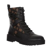 GUESS Orana, Anfibi Donna, Nero e Marrone, 35 EU