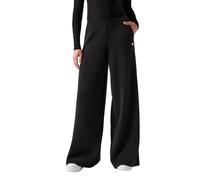 OLYMPE WIDE LEG PANTS - Misura: L JBLK JET BLACK A996