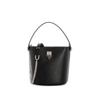 GUESS donna Patsie Top Handle Bucket, nero, taglia unica