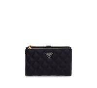 Guess Donna Portafoglio Organizer Juliet Slg Dbl Zip Organizer Nero