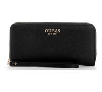 GUESS Amorette Slg Lrg Zip Around GUESS PORTAFOGLI ZIP AROUND, Nero, Etichettalia unica