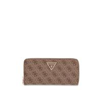 Guess Donna Portafoglio Zip Around Laurel Ii Slg Large Zip Around Beige