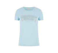 GUESS Donna T-Shirt Manica Corta W5GI04J1314 Cotone Turchese L