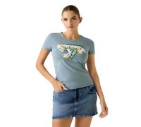 GUESS Donna T-Shirt Manica Corta W6RI35J1314 Cotone Grigio M