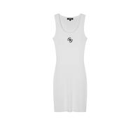 GUESS Donna Vestito Corto E6GK07KG482 Poliestere Bianco M