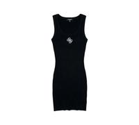 GUESS Donna Vestito Corto E6GK07KG482 Poliestere Nero XS