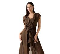 GUESS Donna Vestito Lungo Lyocell W6GK87W2111