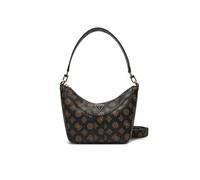 GUESS Dorys Luxury Satchel Mocha Logo