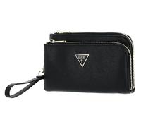 GUESS Double Flat Pouch Black