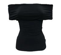 Guess, ,Dresses ,Donna ,Nero ,M Magliette nera a maniche corte