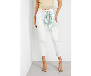 GUESS Eco 1981 Capri Pure White Taglia: 27 | Jeans Slim Fit Outlet | Donna | Ciano