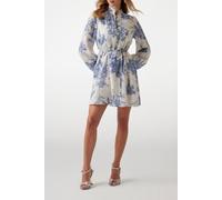 GUESS Eco AdÈlaide Ls Flare Dr Dreaming Lilies Prin Taglia: S | Abiti Mini Outlet | Donna