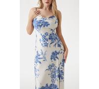 GUESS Eco AdÈle Lace Neckline Dreaming Lilies Prin Taglia: S | Maxi abiti Outlet | Donna