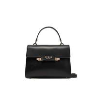GUESS Eco ALDITH Top Handle Flap, Borsetta Donna, Nero, Unica