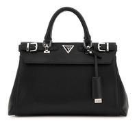 GUESS Eco Ali Luxury Satchel, Borsetta Donna, Nero, Unica