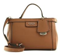 GUESS Eco Angy Society Satchel Cognac