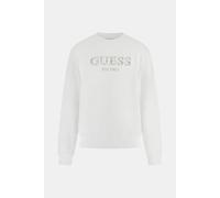 GUESS Eco Beau Cn Sweatshirt Pure White Taglia: XL | Maglioni a maglia Outlet | Uomo | Bianco