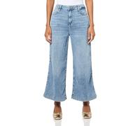 Guess Pantaloni Eco Bellflower Crop Gamba Larga Donna 28