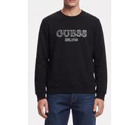 GUESS Eco Cn Basic Logo Sweats Jet Black A996 Taglia: S | Maglioni a maglia Outlet | Uomo | Nero