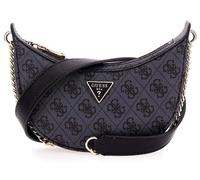Guess Eco Craig Mini Crossbody Borsa 4G Logo In Carbone