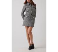 GUESS Eco Daphnee Cropped Jack Black And White Twee Taglia: L | Giacche corte Outlet | Donna | Nero