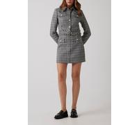 GUESS Eco Daphnee Mini Flap Sk Black And White Twee Taglia: L | Minigonne Outlet | Donna | Nero