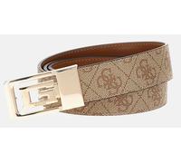 Guess Eco Erica 4G Logo Regolabile Donna Cintura IN Marrone Beige S -M - L