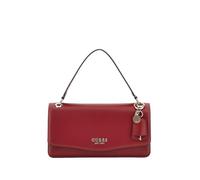 GUESS Eco Evaine Top Handle Flap Bag Red