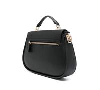 Guess Borsa donna Jazlynn Eco – a mano, tracolla con patta – Nero