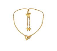 GUESS ECO Goldtone cristallo braccialetto Slider per le donne