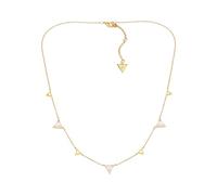 GUESS Eco Goldtone multi-triangolo collana di pietra di cristallo