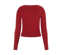 GUESS Eco Katelyn Vn Ls Cardi Siren Red Taglia: S | Cardigan Outlet | Donna | Rosso