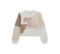 Guess Eco Long Sleeve Active Top Maglia di Tuta, Beige Naturale Multi, 12 Anni Bambina