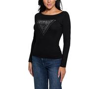 Guess Eco Long Sleeve Triangle Logo Eliza Sweater Maglione Donna