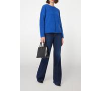 GUESS Eco Ls Cn Sylvie Pointel Surfing Blue Taglia: M | Maglioni a maglia Outlet | Donna | Blu