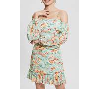 GUESS Eco Ls Tiffany Dress Rose Meadows Print Taglia: M | Abiti Mini Outlet | Donna | Rosa