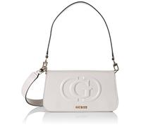 GUESS borsa a tracolla Eco Mietta Flap Shoulder Bag Stone