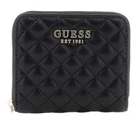 PORTAFOGLIO DONNA GUESS eco rianee portafoglio ziparound piccolo NERO ND scelta