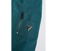 GUESS Eco Satin Bomber True Teal Taglia: M | Bomber Outlet | Uomo | Ciano