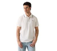 GUESS Eco Short Sleeve Paul Pique Polo Bianco Bianco salato M