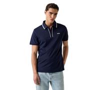 GUESS Eco Short Sleeve Paul Pique Polo Blu Blu intelligente S