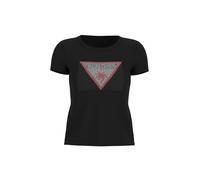 Guess Eco Short Sleeve Python Triangle Tee T-Shirt Donna