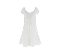 GUESS Eco Sl Ciel Gauze Dress Pure White Taglia: S | Abiti Mini Outlet | Donna | Bianco