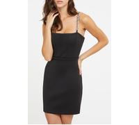 GUESS Eco Sl Skylar Dress Jet Black A996 Taglia: XS | Abiti Mini Outlet | Donna | Nero