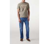 GUESS Maglietta a triangolo Eco a maniche corte da uomo, Pianta Salvia, L